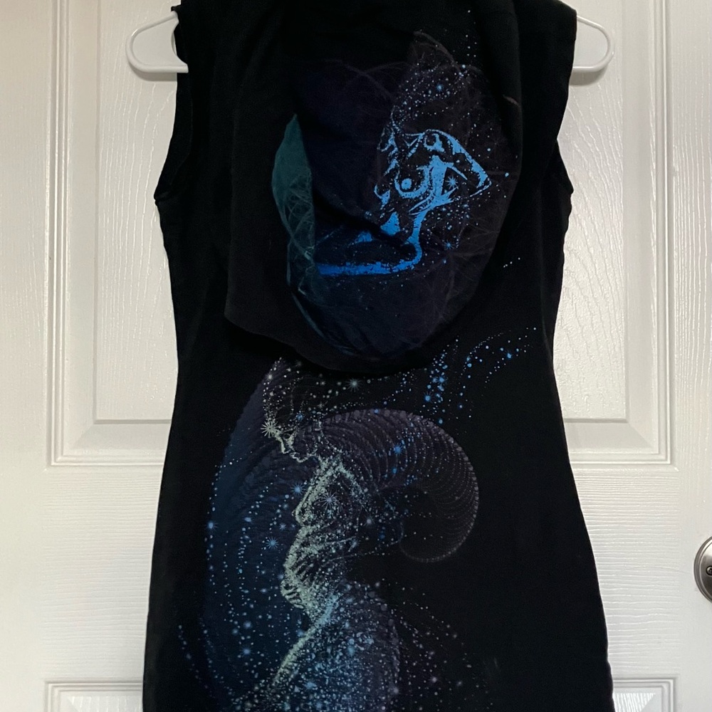 Inkspoon organic cotton and bamboo hooded dress